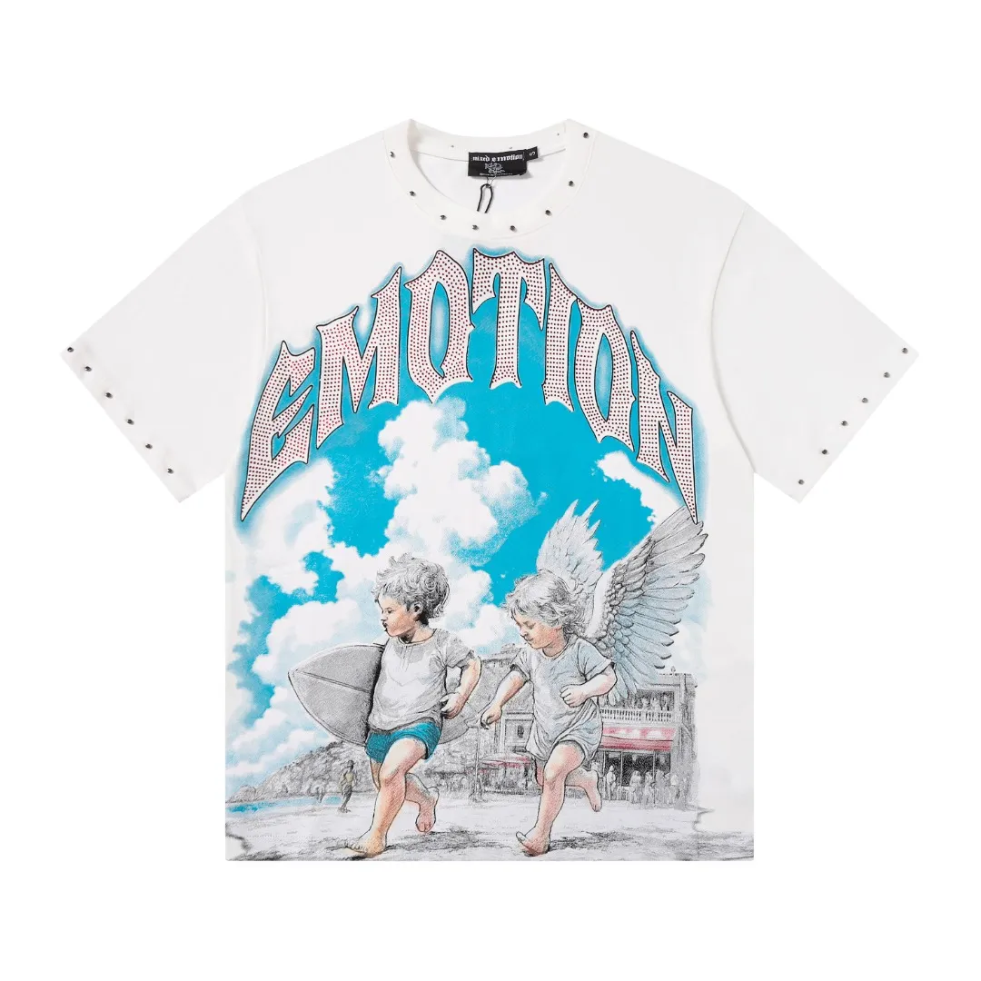 E 8127##Cream White/ ｜ MIXED EMOTION In Stock （ ）+ T （fabric):32 Sizes（size）：S-M L X L ： （colour）：Cream White/ 👉 👉